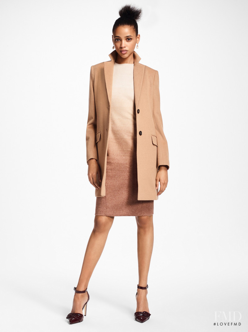 Aya Jones featured in  the Brooks Brothers lookbook for Autumn/Winter 2018