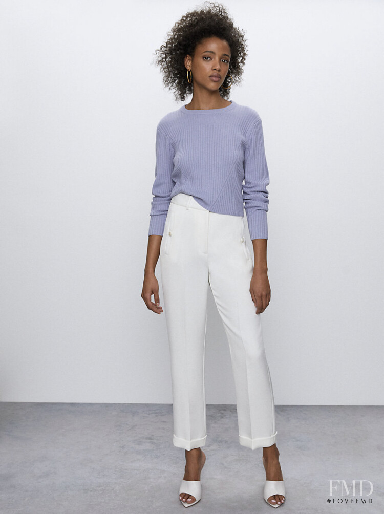 Aya Jones featured in  the Aritzia lookbook for Spring/Summer 2020