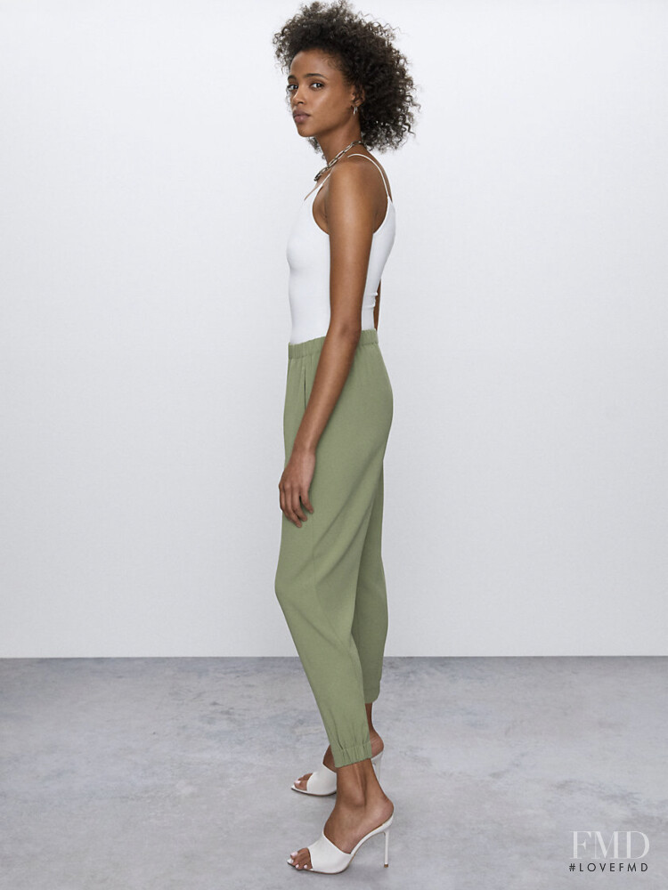 Aya Jones featured in  the Aritzia lookbook for Spring/Summer 2020