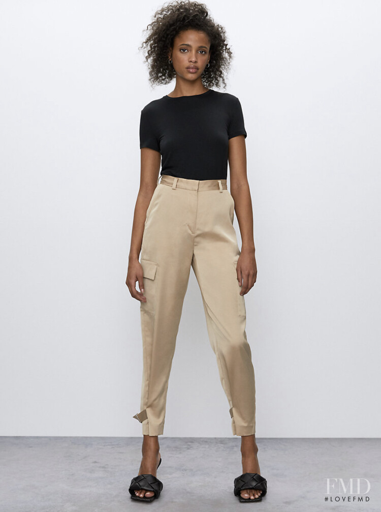 Aya Jones featured in  the Aritzia lookbook for Spring/Summer 2020