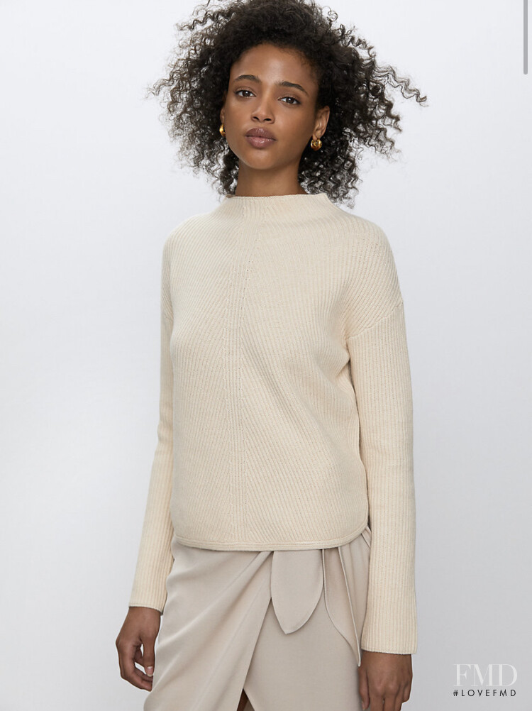 Aya Jones featured in  the Aritzia lookbook for Spring/Summer 2020