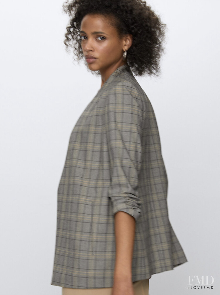 Aya Jones featured in  the Aritzia lookbook for Spring/Summer 2020