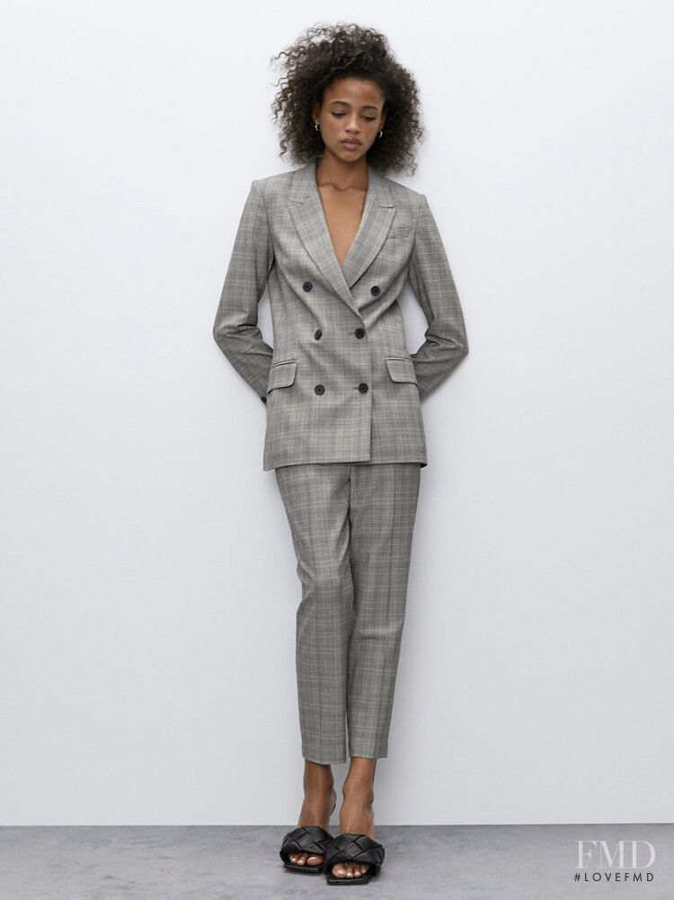 Aya Jones featured in  the Aritzia lookbook for Spring/Summer 2020