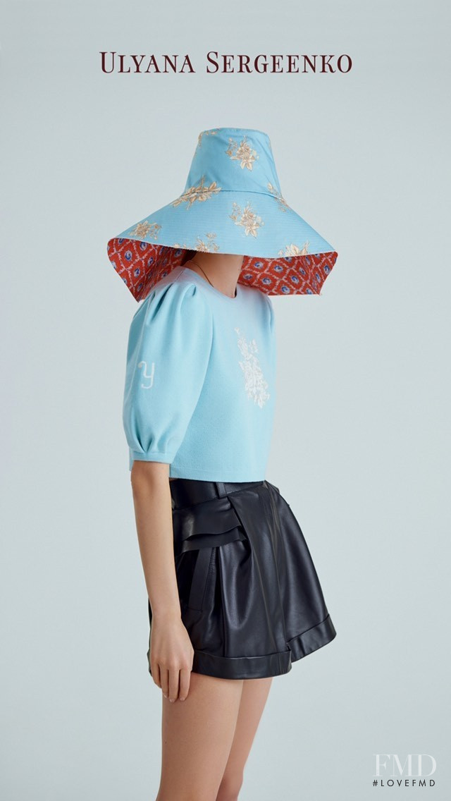 Natalia Bulycheva featured in  the Ulyana Sergeenko lookbook for Spring/Summer 2020