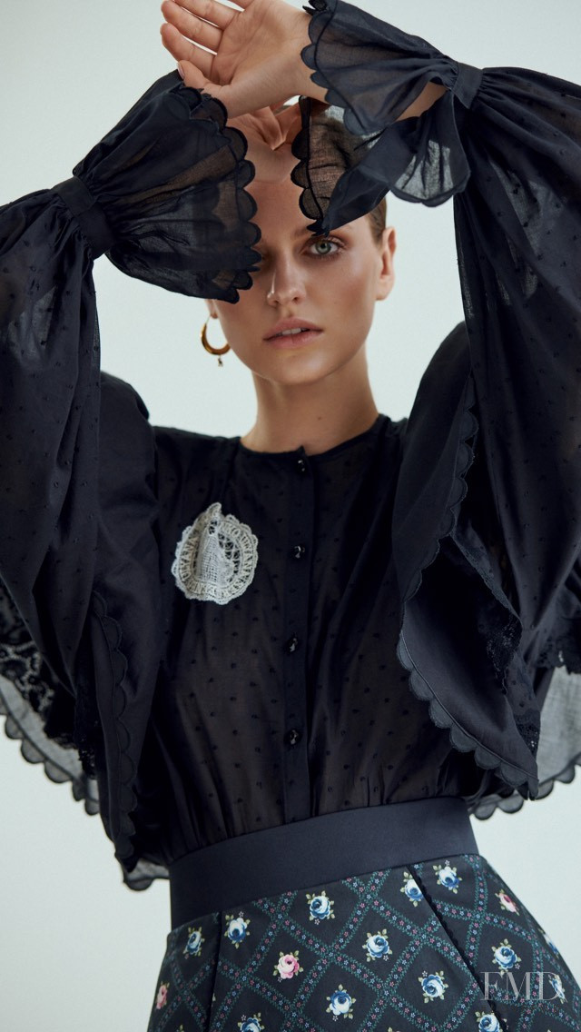 Natalia Bulycheva featured in  the Ulyana Sergeenko lookbook for Spring/Summer 2020