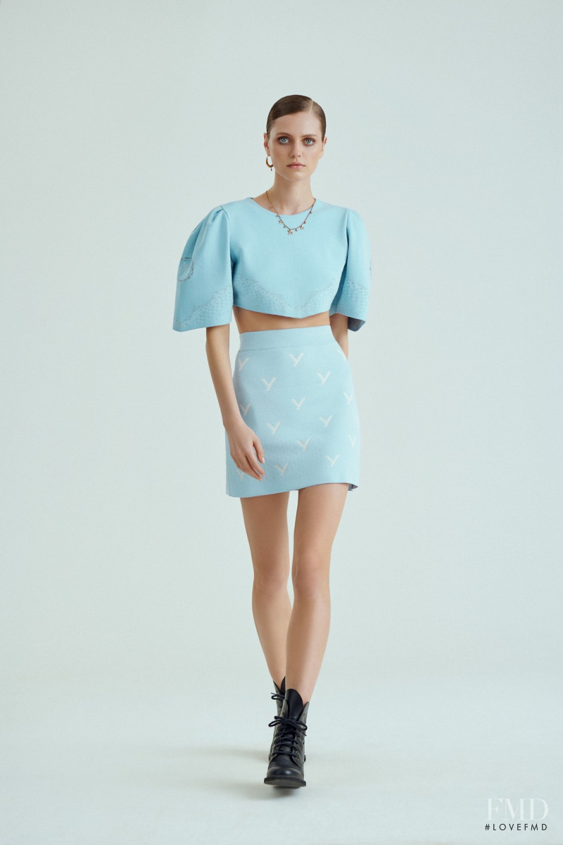 Natalia Bulycheva featured in  the Ulyana Sergeenko lookbook for Spring/Summer 2020