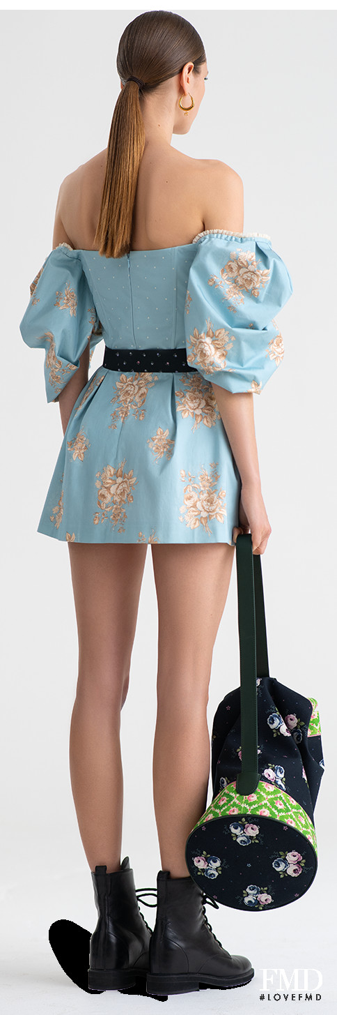 Natalia Bulycheva featured in  the Ulyana Sergeenko lookbook for Spring/Summer 2020
