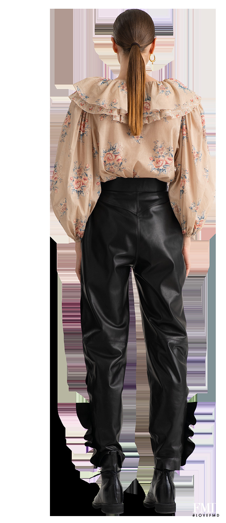 Natalia Bulycheva featured in  the Ulyana Sergeenko lookbook for Spring/Summer 2020