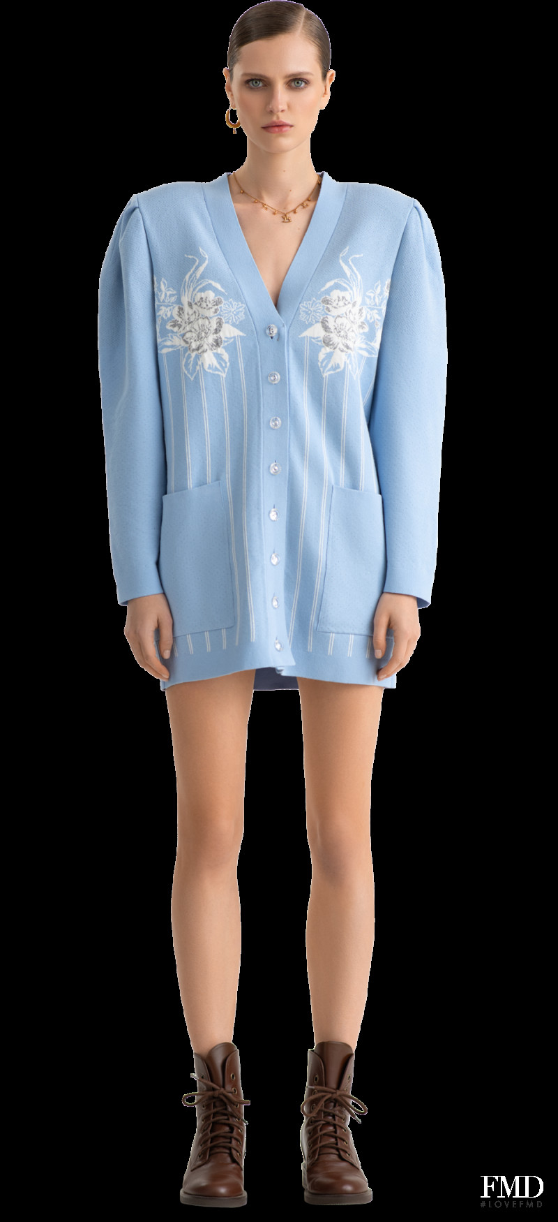 Natalia Bulycheva featured in  the Ulyana Sergeenko lookbook for Spring/Summer 2020
