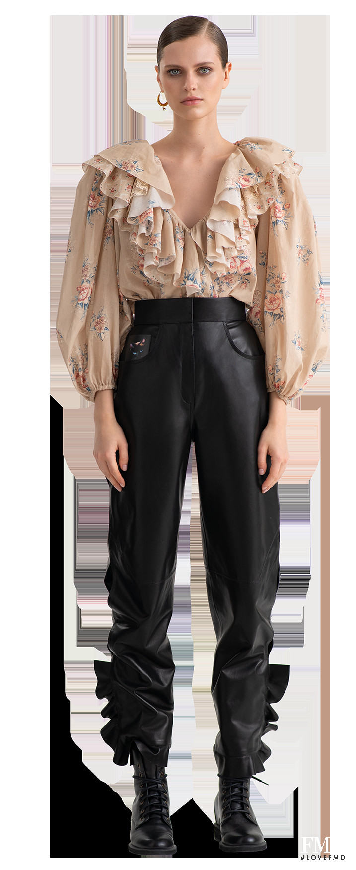 Natalia Bulycheva featured in  the Ulyana Sergeenko lookbook for Spring/Summer 2020