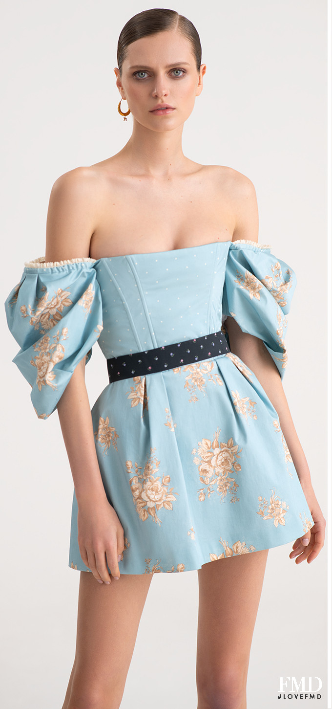 Natalia Bulycheva featured in  the Ulyana Sergeenko lookbook for Spring/Summer 2020