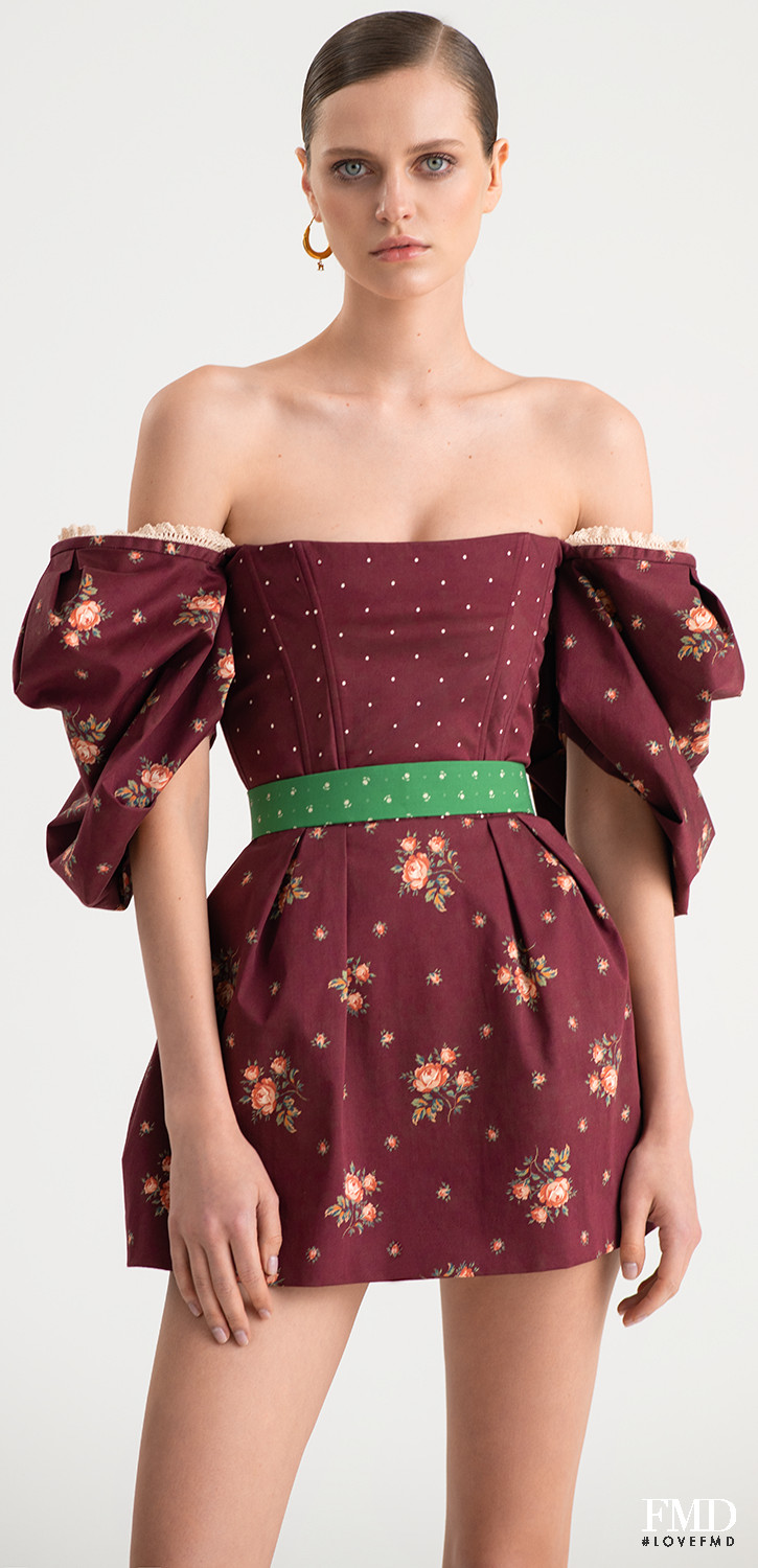 Natalia Bulycheva featured in  the Ulyana Sergeenko lookbook for Spring/Summer 2020