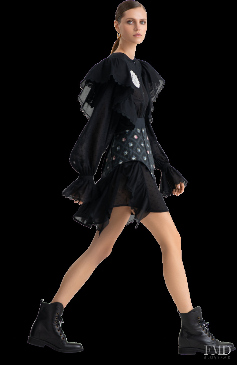 Natalia Bulycheva featured in  the Ulyana Sergeenko lookbook for Spring/Summer 2020