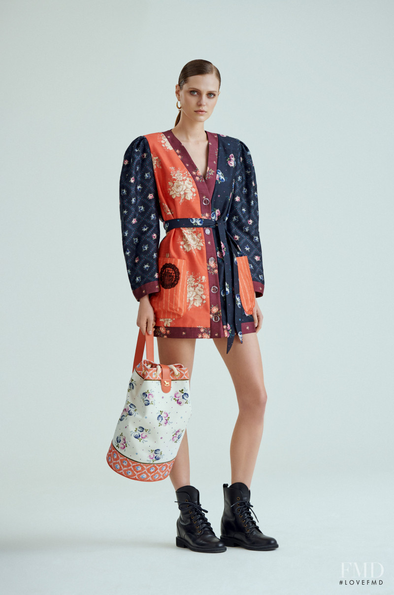 Natalia Bulycheva featured in  the Ulyana Sergeenko lookbook for Spring/Summer 2020