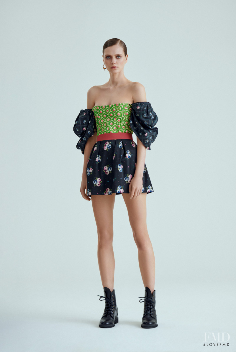 Natalia Bulycheva featured in  the Ulyana Sergeenko lookbook for Spring/Summer 2020