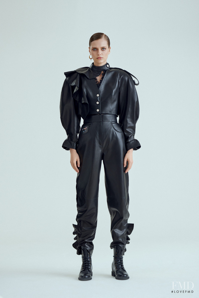 Natalia Bulycheva featured in  the Ulyana Sergeenko lookbook for Spring/Summer 2020