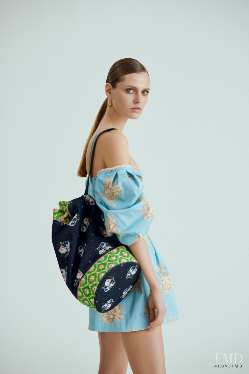 Natalia Bulycheva featured in  the Ulyana Sergeenko lookbook for Spring/Summer 2020