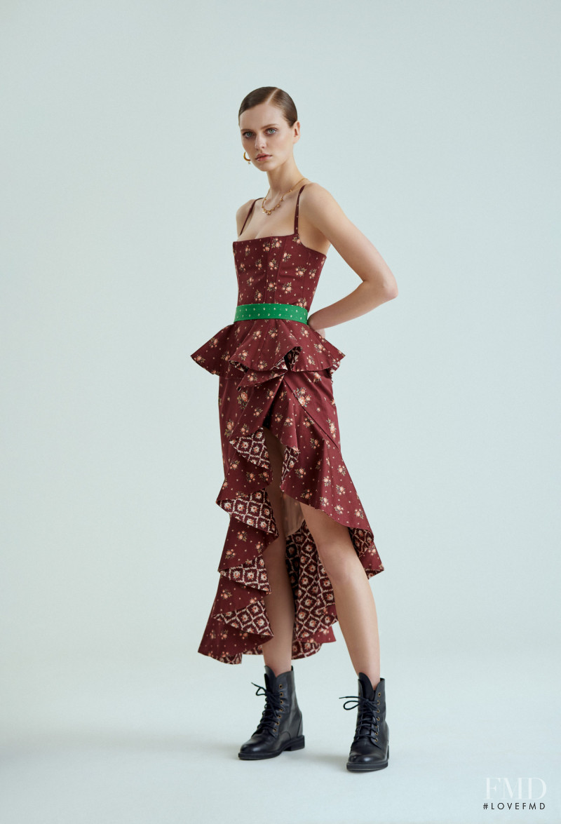 Natalia Bulycheva featured in  the Ulyana Sergeenko lookbook for Spring/Summer 2020
