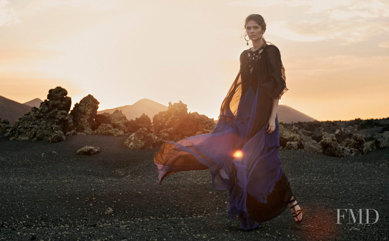 Natalia Bulycheva featured in  the Alberta Ferretti The Sunset Ballet advertisement for Spring/Summer 2020