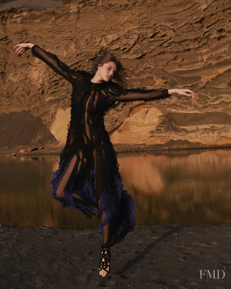 Natalia Bulycheva featured in  the Alberta Ferretti The Sunset Ballet advertisement for Spring/Summer 2020