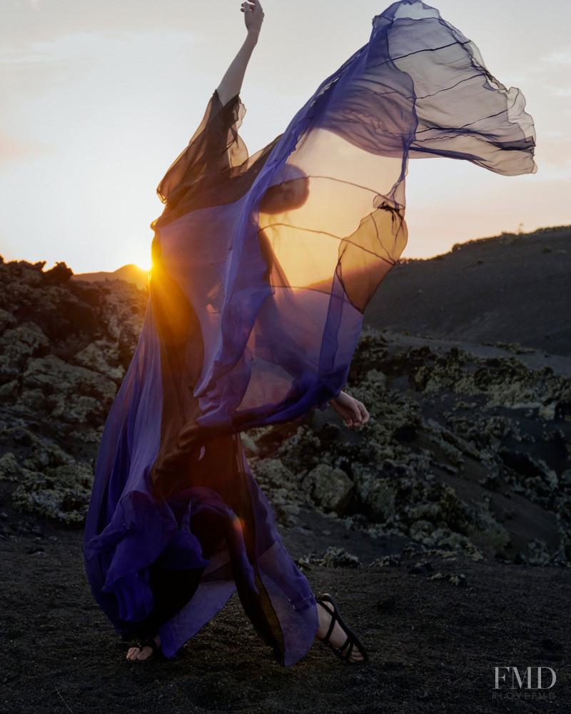 Natalia Bulycheva featured in  the Alberta Ferretti The Sunset Ballet advertisement for Spring/Summer 2020