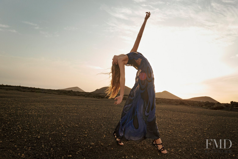 Natalia Bulycheva featured in  the Alberta Ferretti The Sunset Ballet advertisement for Spring/Summer 2020