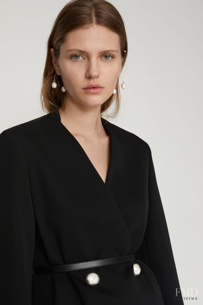 Natalia Bulycheva featured in  the Jil Sander catalogue for Pre-Fall 2020