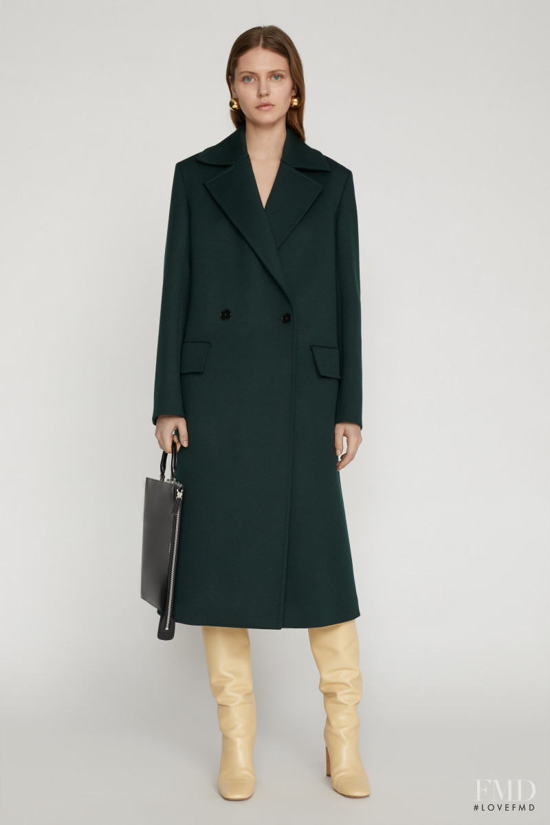 Natalia Bulycheva featured in  the Jil Sander catalogue for Pre-Fall 2020