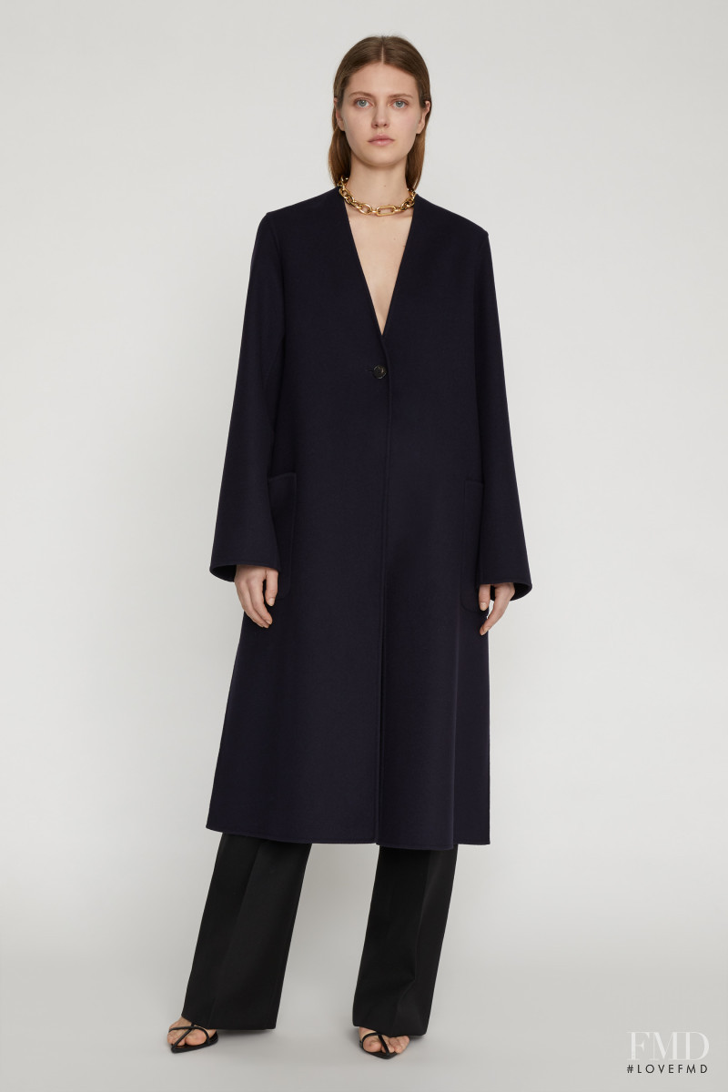 Natalia Bulycheva featured in  the Jil Sander catalogue for Pre-Fall 2020