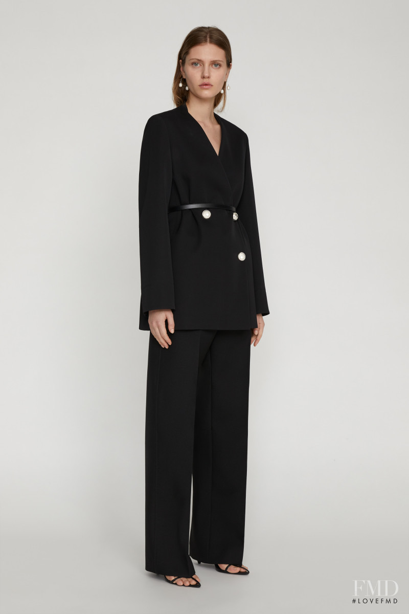 Natalia Bulycheva featured in  the Jil Sander catalogue for Pre-Fall 2020