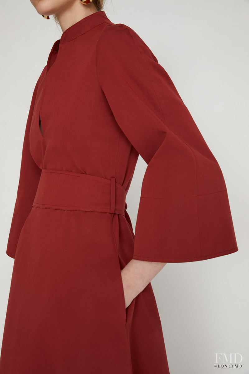 Natalia Bulycheva featured in  the Jil Sander catalogue for Pre-Fall 2020