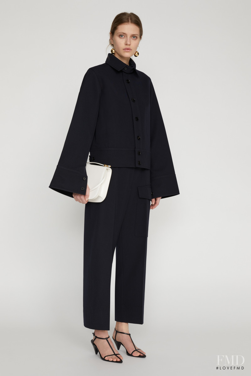 Natalia Bulycheva featured in  the Jil Sander catalogue for Pre-Fall 2020