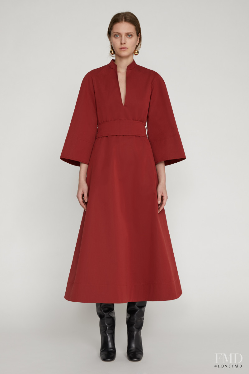 Natalia Bulycheva featured in  the Jil Sander catalogue for Pre-Fall 2020