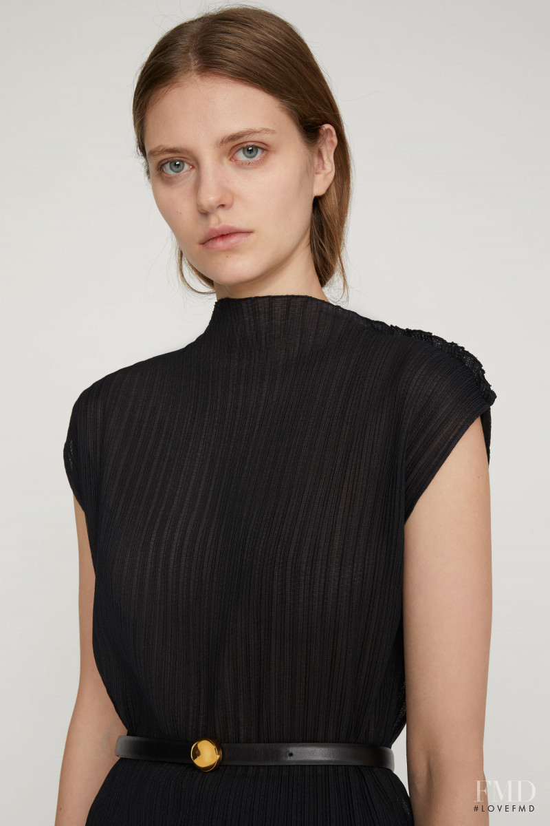 Natalia Bulycheva featured in  the Jil Sander catalogue for Pre-Fall 2020