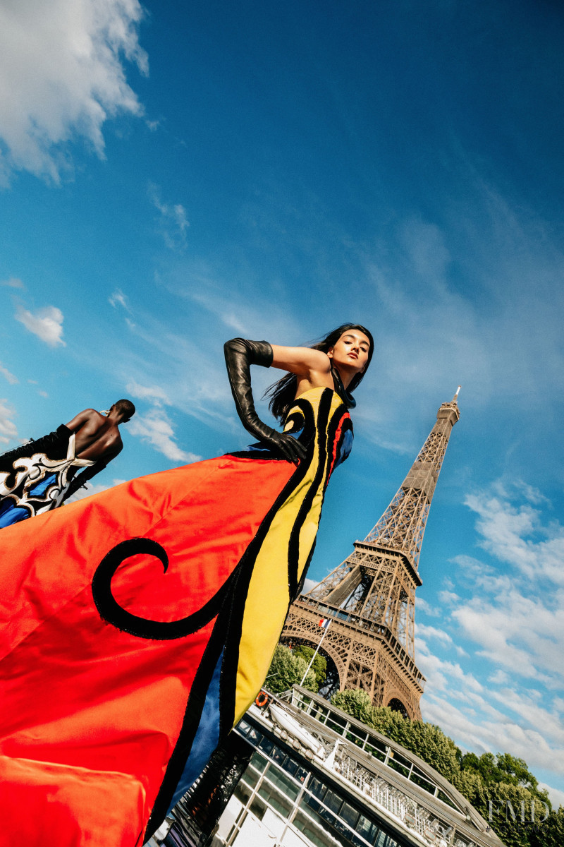 Balmain Balmain sur Seine fashion show for Autumn/Winter 2020