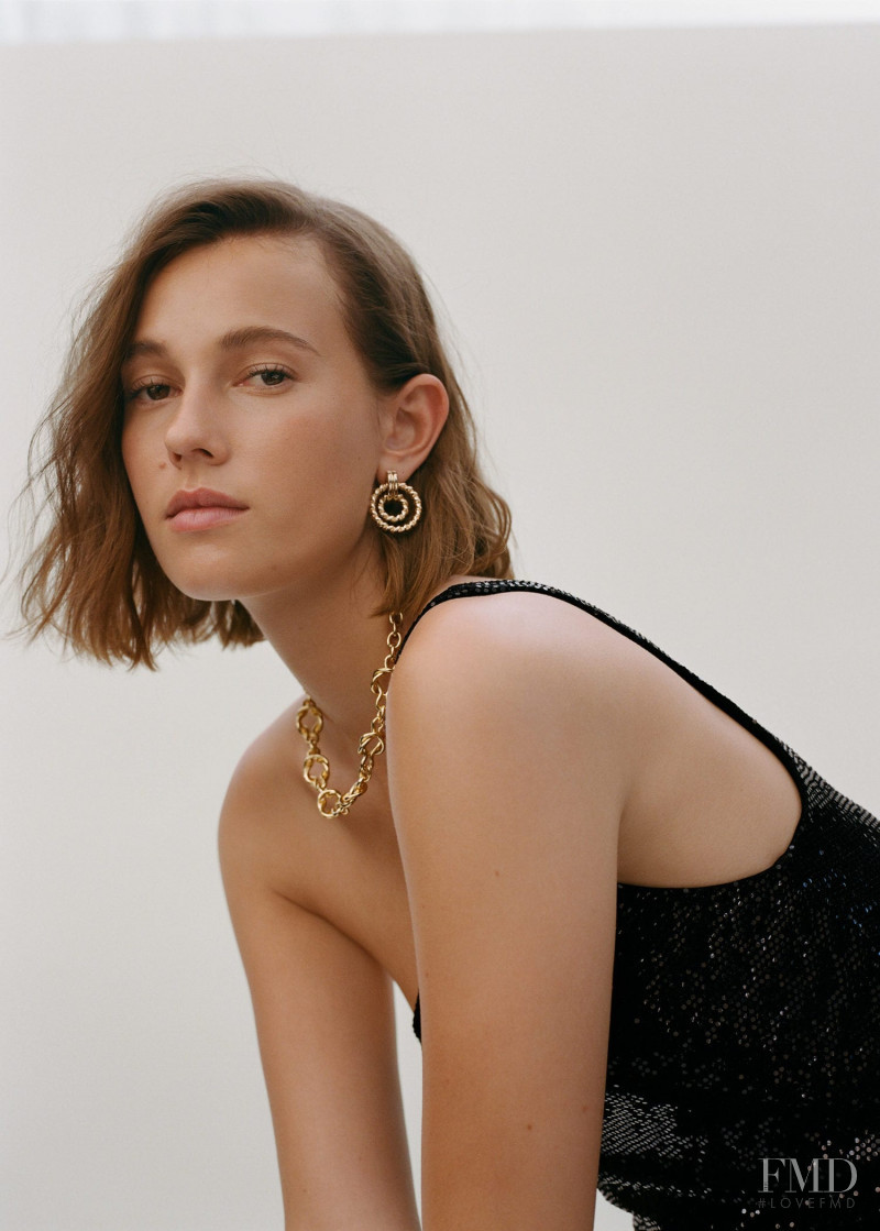 Mali Koopman featured in  the Mango Summery Fete lookbook for Summer 2019