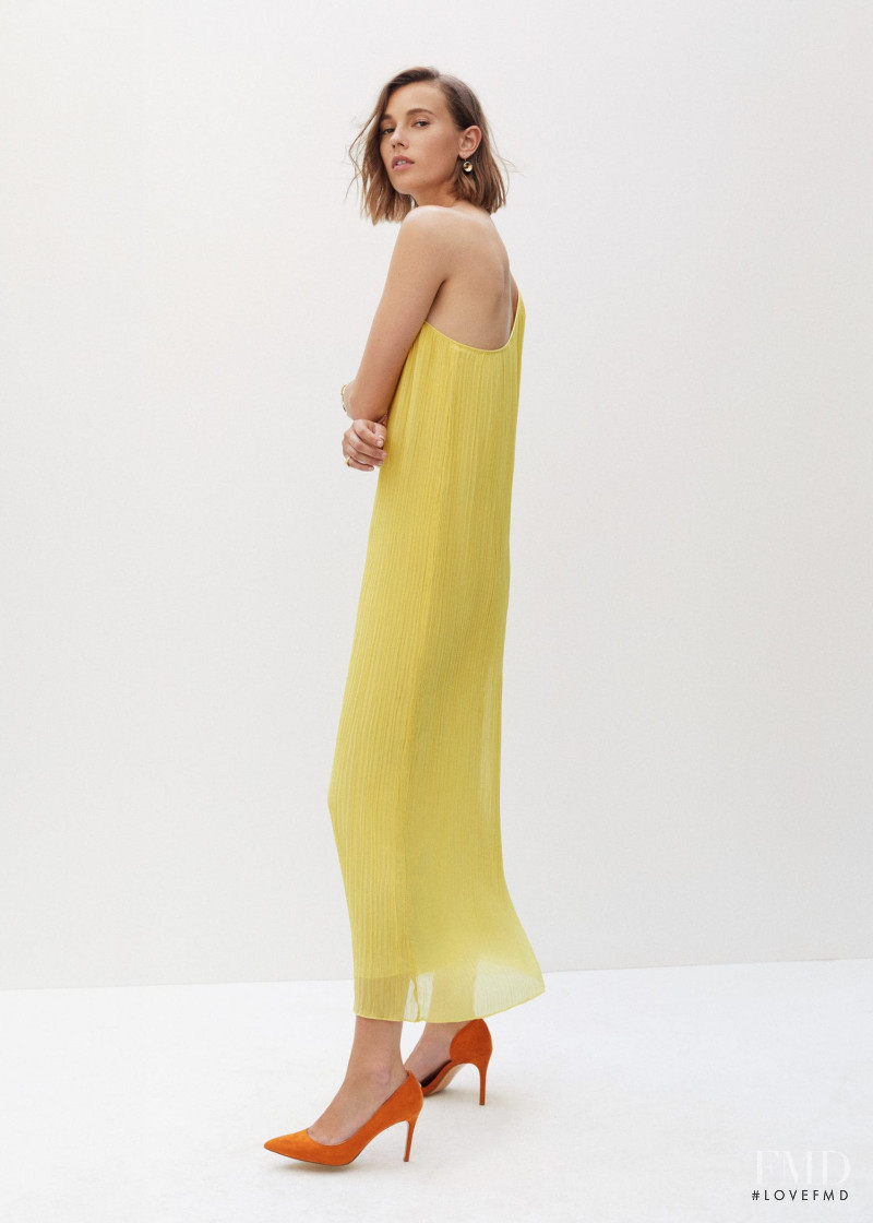 Mali Koopman featured in  the Mango Summery Fete lookbook for Summer 2019