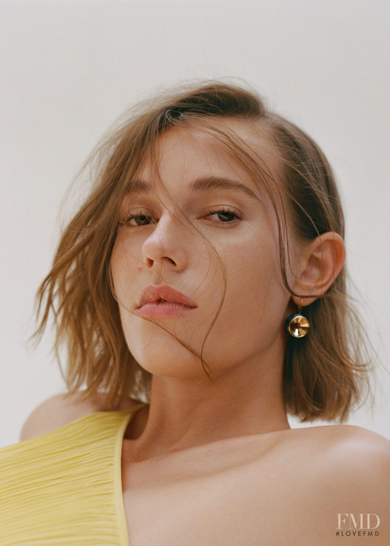 Mali Koopman featured in  the Mango Summery Fete lookbook for Summer 2019