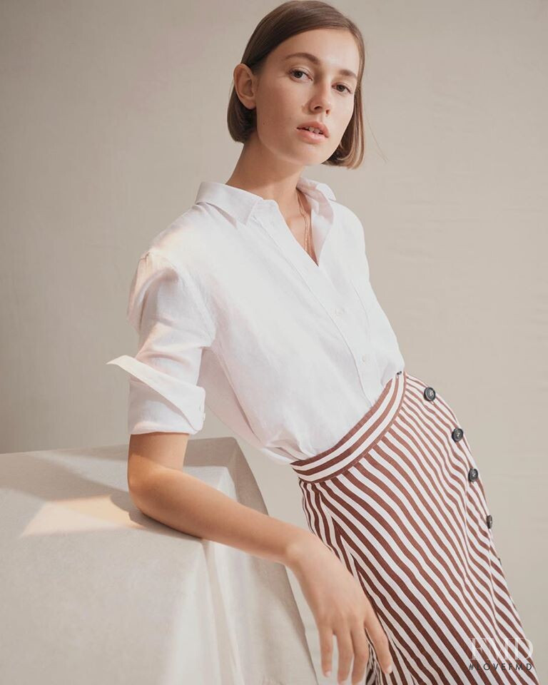 Mali Koopman featured in  the Country Road New Movement lookbook for Fall 2019