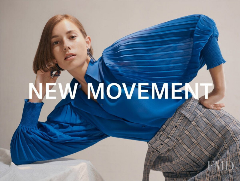 Mali Koopman featured in  the Country Road New Movement lookbook for Fall 2019