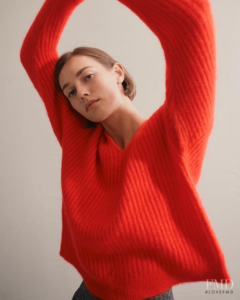 Mali Koopman featured in  the Country Road New Movement lookbook for Fall 2019