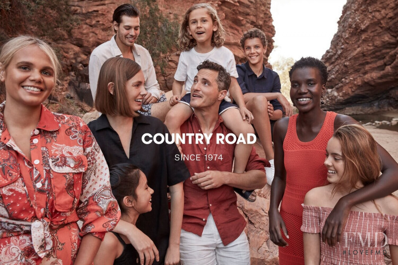 Mali Koopman featured in  the Country Road New Horizon lookbook for Summer 2019