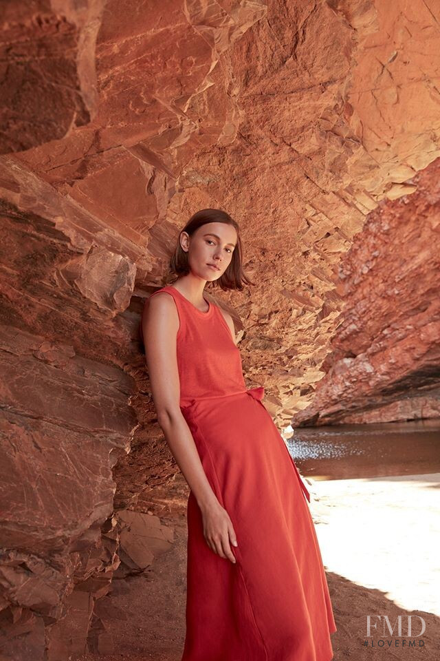 Mali Koopman featured in  the Country Road New Horizon lookbook for Summer 2019