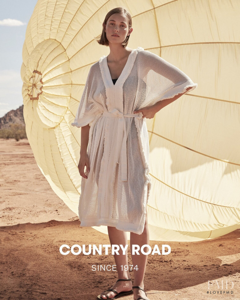 Mali Koopman featured in  the Country Road New Horizon lookbook for Summer 2019