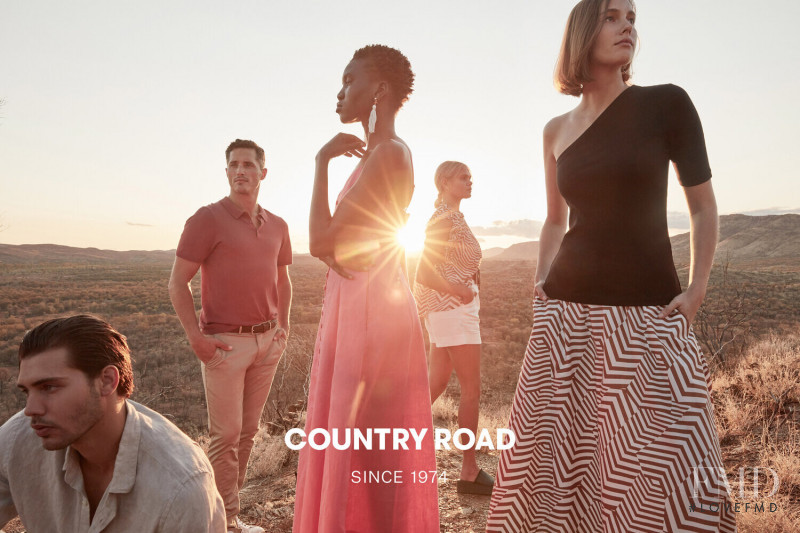 Mali Koopman featured in  the Country Road New Horizon lookbook for Summer 2019