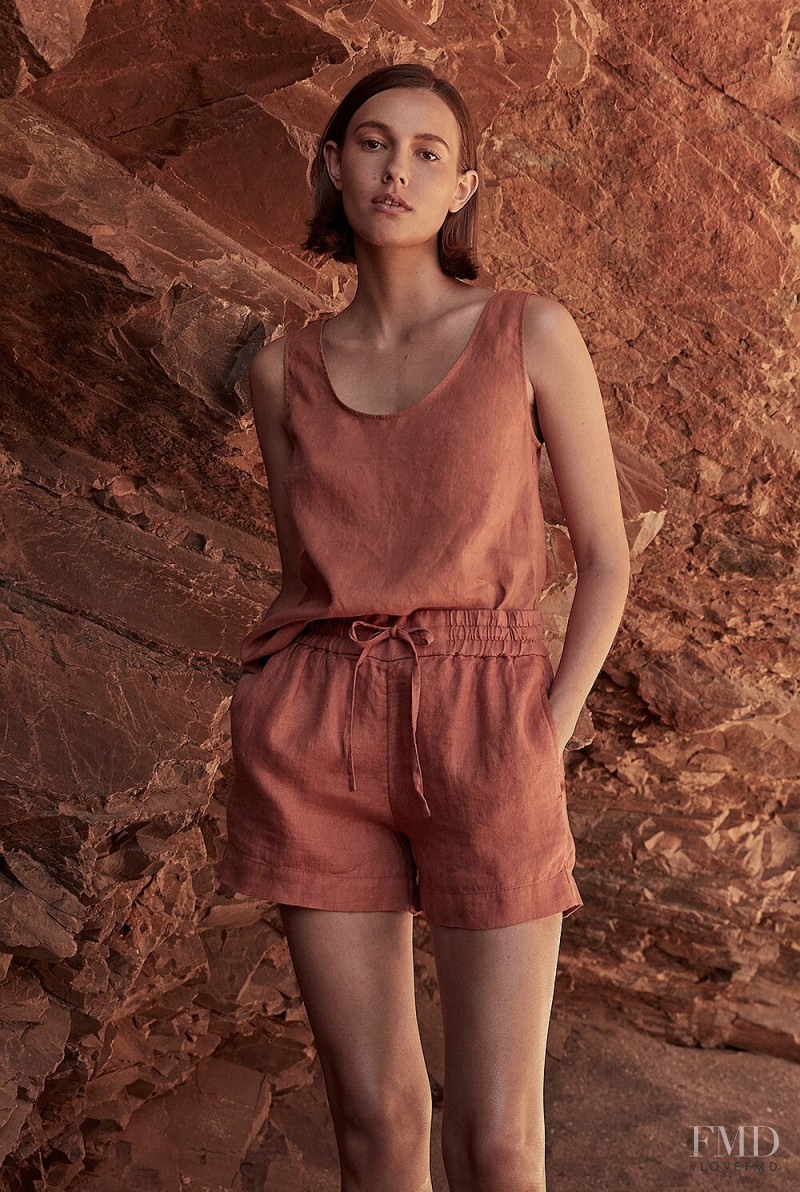 Mali Koopman featured in  the Country Road New Horizon lookbook for Summer 2019