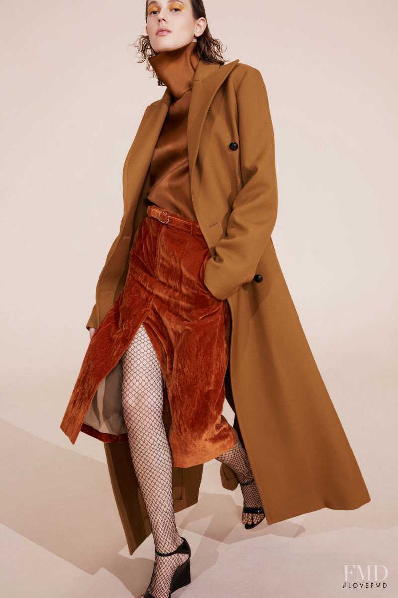 Mali Koopman featured in  the Nina Ricci lookbook for Resort 2017