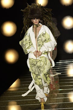Christian Dior Haute Couture fashion show for Autumn/Winter 2002