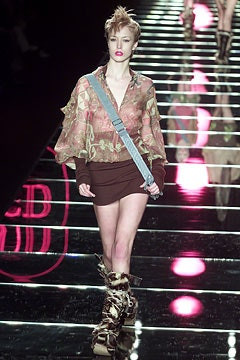 Christian Dior Haute Couture fashion show for Autumn/Winter 2002