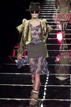 Christian Dior Haute Couture fashion show for Autumn/Winter 2002